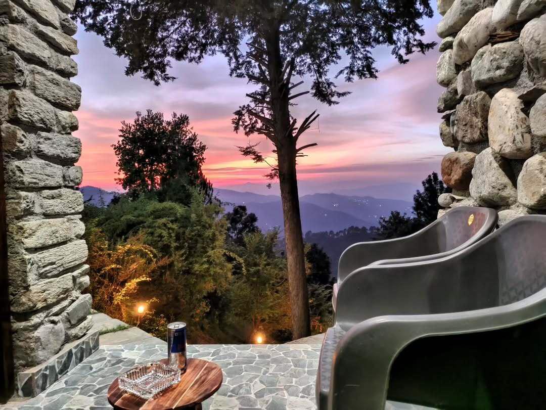 Mandeva Wooden Castle boutique hotel near Ranikhet Uttarakhand