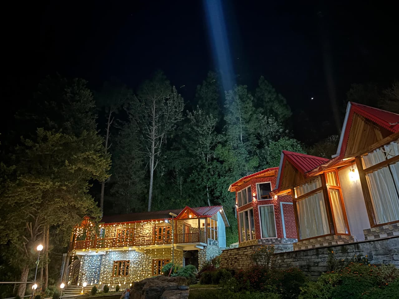 Mandeva Wooden Castle scenic property view Uttarakhand
